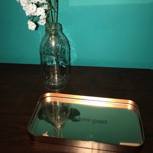 Refelctive "You Look Good" Catchall Tray